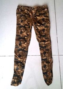 Camo Print Pants
