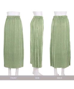 💚 Gingham Midi Skirt! 💚
