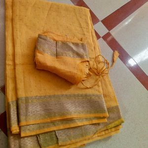 yellow saree 300 rs