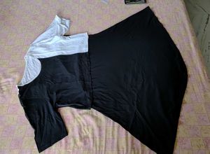 Black & White Dress (Plus size)