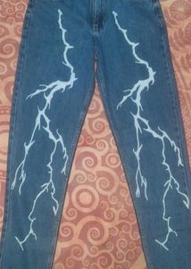 Lightning Bolt Jeans