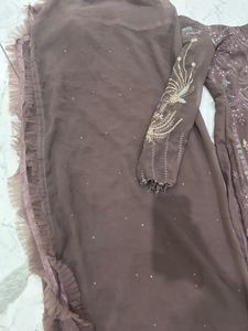 Combo Mauve Pakistani Suit Set With Pakistan Kurta