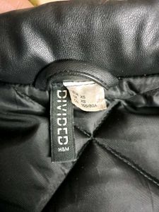 H&amp;M Faux Leather Jacket