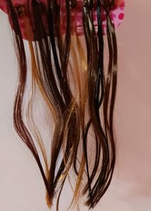 Artificial Hair Strands (12 Pcs) In 6 Colors