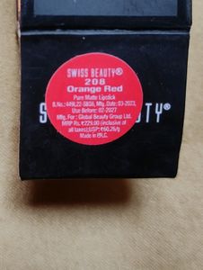 Swiss Beauty Lipstick Shade 220 And 208