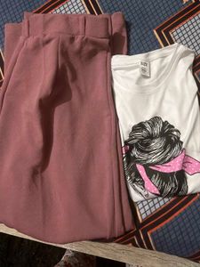 Coord Set Pant And T-shirt