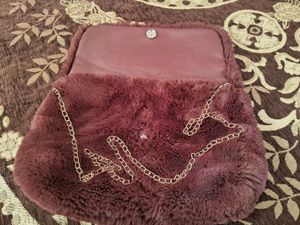 Fur Sling Bag