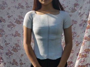 Ribbed Knit Top