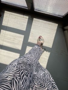 Zebra Print Heels