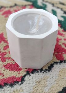 Fregrance Candle Hexagon Shape