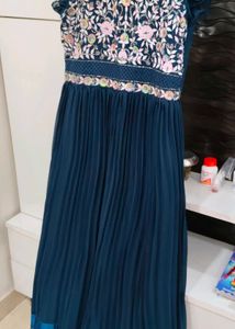Partywear Gown With Stylish Dupatta For Women