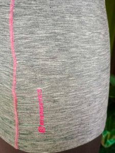 Athletic Tank Top - Gray &amp; Pink