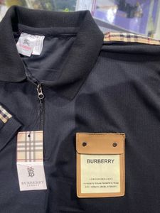 Burberry Black Polo Shirt