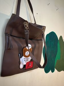 Leather Finish Tote Bag