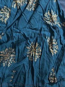 Ethnic Skirt With Full Gher