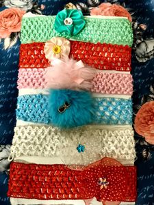 💐💐💐Baby Headband 6pairs
