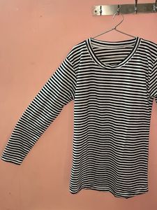 Striped T-Shirt- XS