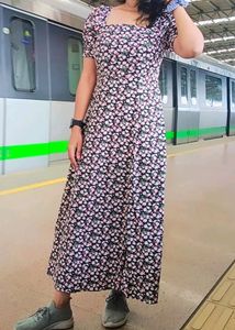 Floral Print Dress