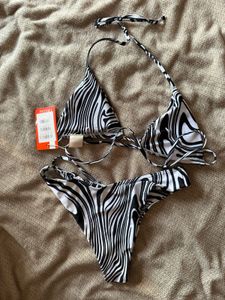 NEW Urbanic Zebra Bikini With Label