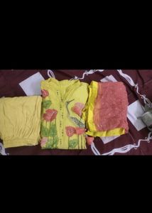 Yellow Suit Set