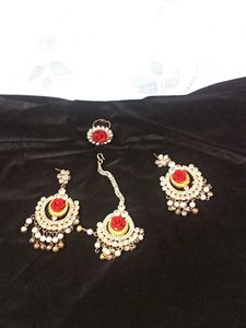 Earrings Mangtika fingering