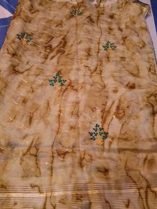 Sparkling Sequence Pattern Saree With Blouse