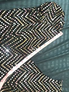 Velvet Readymade Party Blouse
