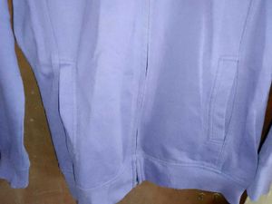 Lavender Hoodie with Rhinestone detail