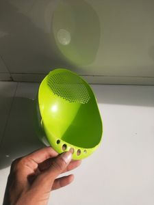 2 Pcs-Virgin Rice Bowl Durable Plastic Strainer ,Water Strainer | Vegetable &amp; Fruits Washing Bowl