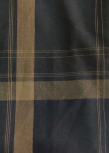 HIGHLANDER Black/Olive Checked Casual Shirt