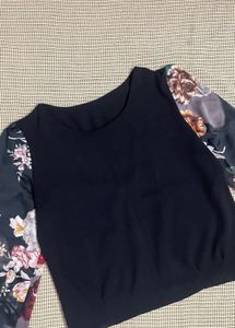 Floral Sleeve Top