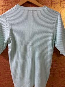 Marks &amp; Spencer Ribbed Crew Neck Female Tshirt