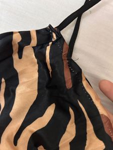 Authentic Zara Tiger Print Dress