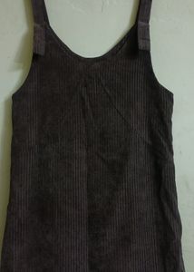 Corduroy Midi Dungree