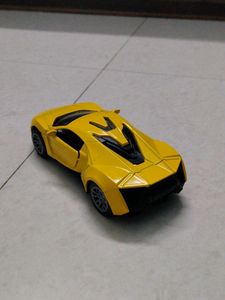 Yellow DIECAST CAR 🚗 ⚡