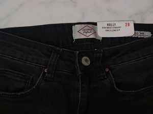Lee Cooper Originals Holly Black Straight Fit Jean