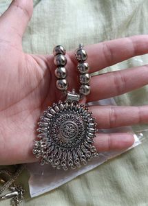 Silver Boho Necklace