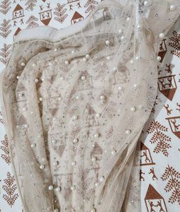 Beaded Pencil Skirt