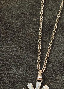 Floral Crystal Necklace