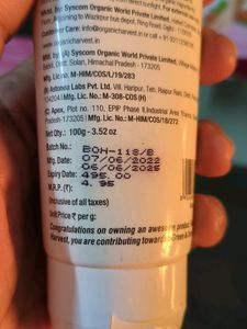 Organic Harvest Sunscreen
