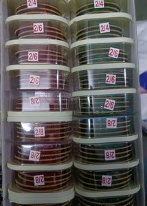 Red And Green Plastic Bangles, Size- 2-4, 2-6, 2-8