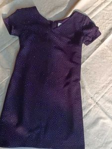 Sparkly Purple Dress