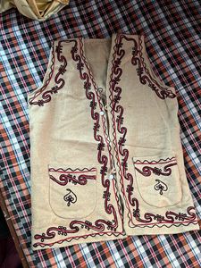 Embroidered Overcoat