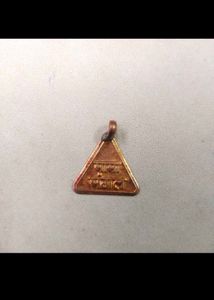 Pure Copper Mangal Dosh Nivaran Pendant(मामा मंगल)