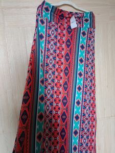 Printed  Long Skirt For Women