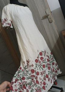 Floral One-Shoulder Maxi Dress