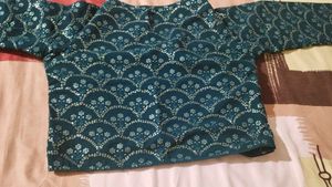 Fancy Crop Top With Dupatta