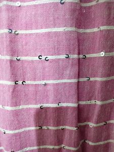 Princess Pink Stripe Sequence Stole