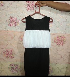 Black Nd White Parry wear Dress