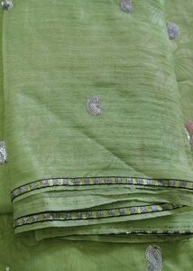 Unstitched Suite Set With Dupatta